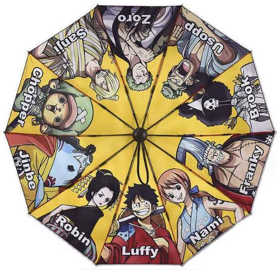 One Piece Crew Regenschirm