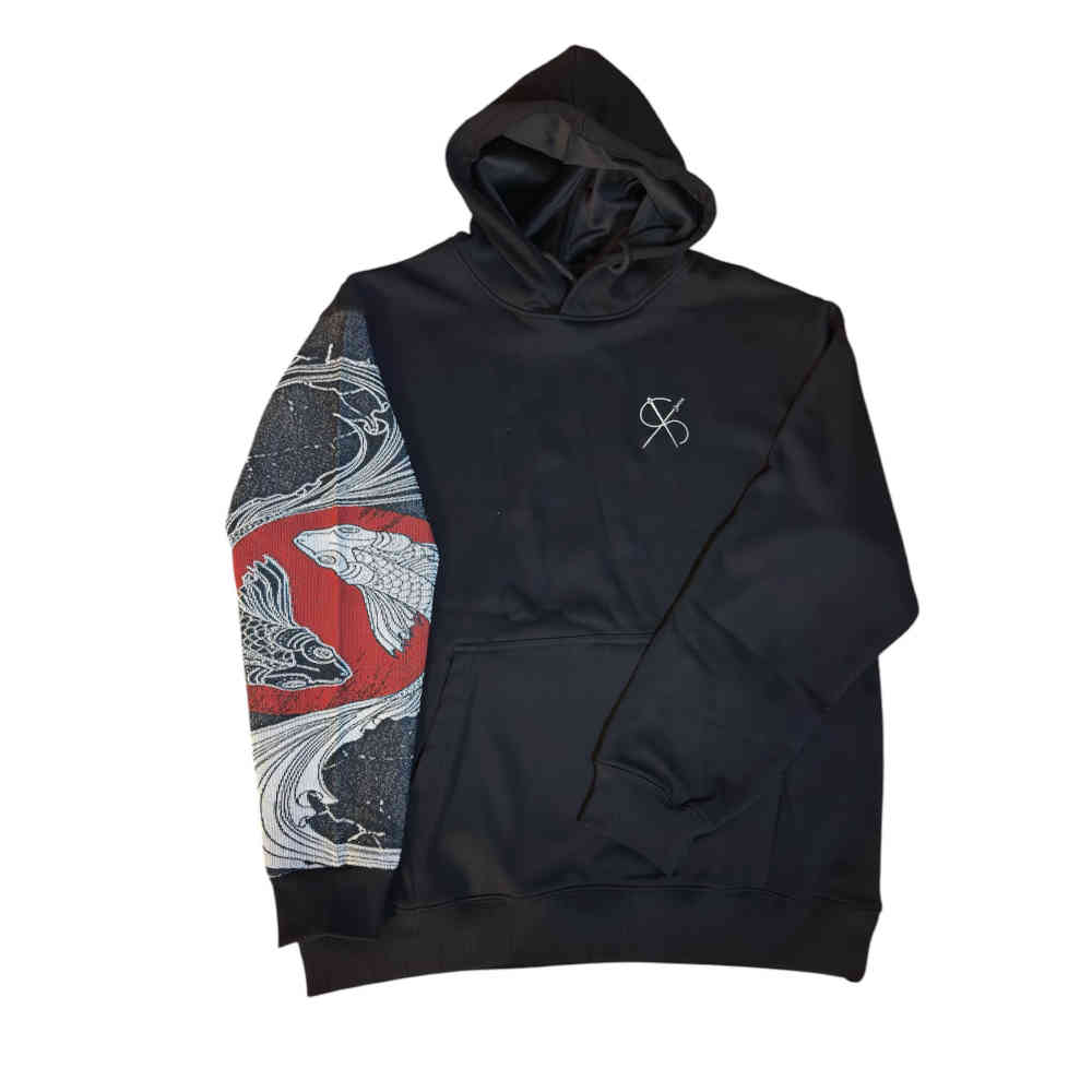 Koi-Fische Yin-Yang Hoodie