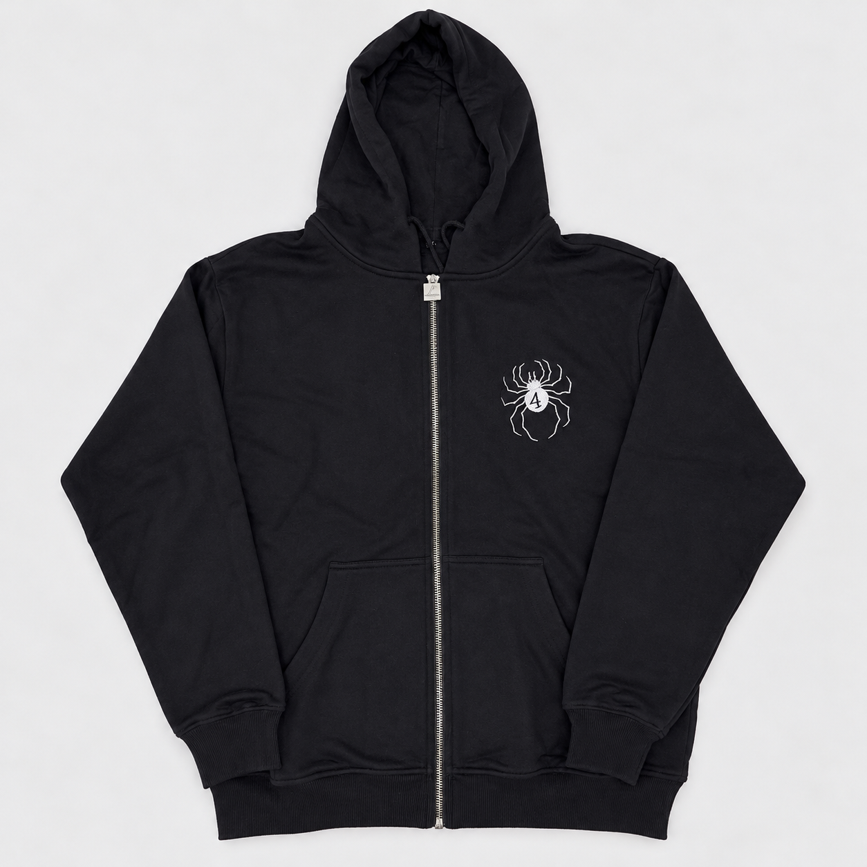 Spinne Zipper in M