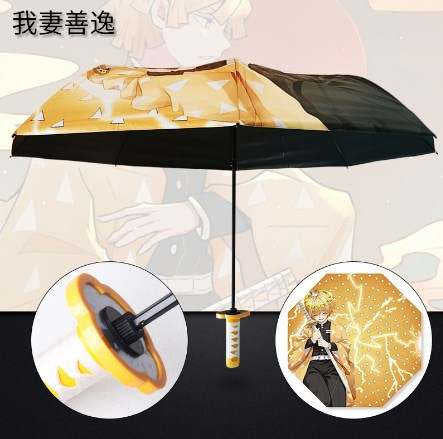 Zenitsu Schwert Regenschirm